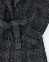 Vintage Y2k 00s Novelti Wool Blend Coat - L
