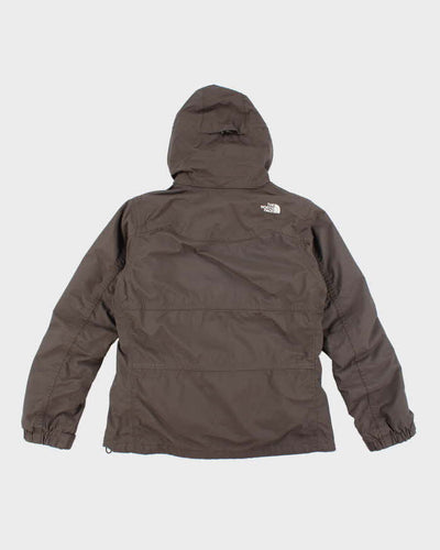 The North Face Brown Hooded Waterproof 2-In 1 Jacket - M