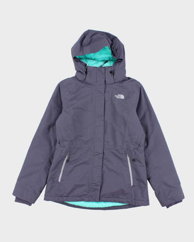 The North Face Purple Lined Hooded Jacket - M