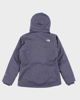 The North Face Purple Lined Hooded Jacket - M