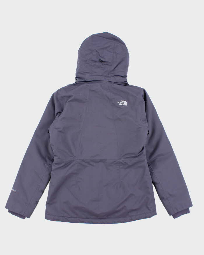 The North Face Purple Lined Hooded Jacket - M