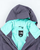 The North Face Purple Lined Hooded Jacket - M