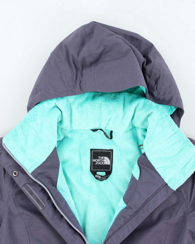 The North Face Purple Lined Hooded Jacket - M