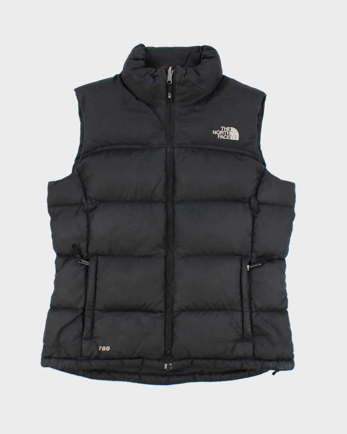 The North Face Black Puffer Gilet Jacket - M