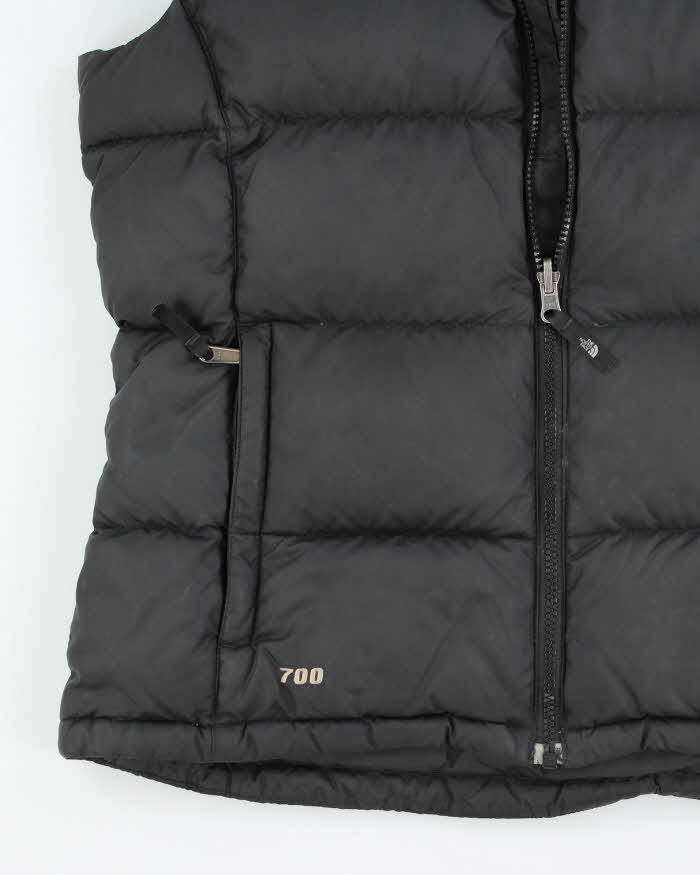The North Face Black Puffer Gilet Jacket - M