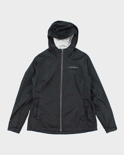 Vintage Eddie Bauer Black Hooded Anorak  - M