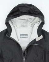 Vintage Eddie Bauer Black Hooded Anorak  - M