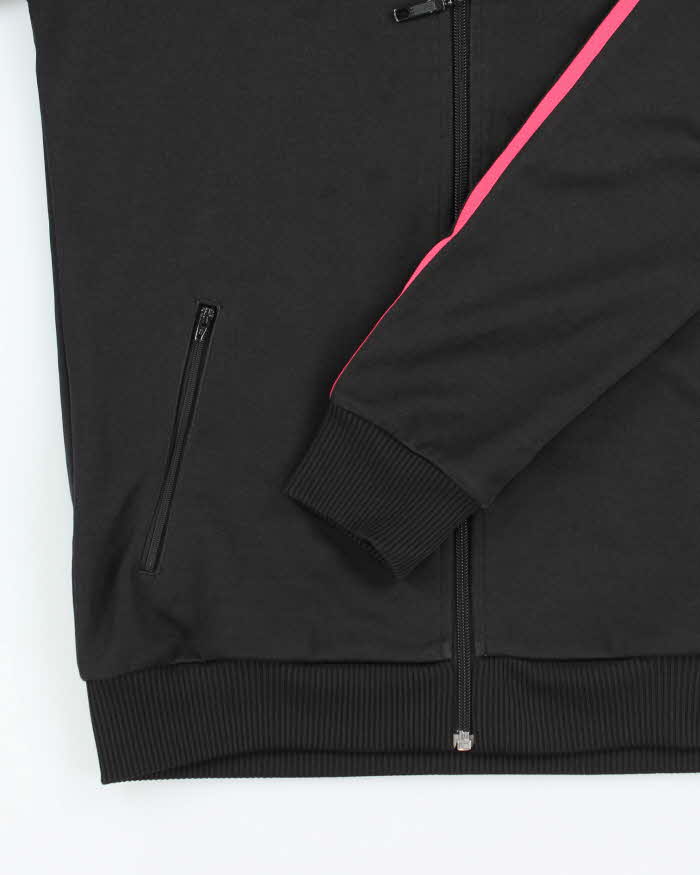 Vintage Y2K Adidas Three Striped Zip Up Track Jacket - M