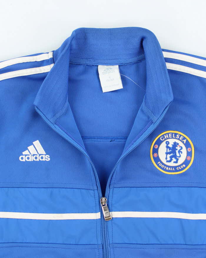 Vintage Y2K Adidas Chelsea FC Football Track Jacket - S – Rokit