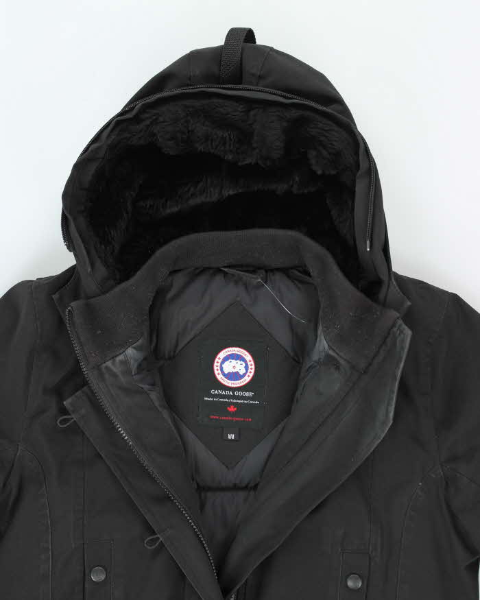 Vintage Women's Canada Goose Insulated Long Lined Parka Jacket - M