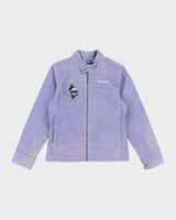 Vintage Y2k 00s Disney Mickey Mouse Lightweight Purple Denim Jacket - M