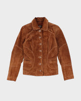 Vintage Danier Brown Suede Jacket - XS