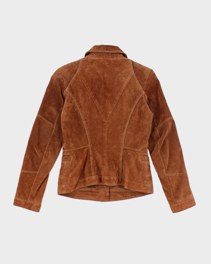 Vintage Danier Brown Suede Jacket - XS