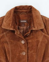 Vintage Danier Brown Suede Jacket - XS