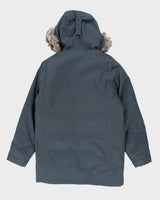 Eddie Bauer Grey WeatherEdge Hooded Coat - S