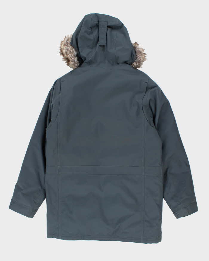 Eddie Bauer Grey WeatherEdge Hooded Coat - S