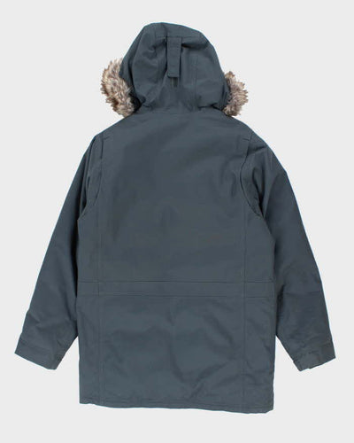 Eddie Bauer Grey WeatherEdge Hooded Coat - S