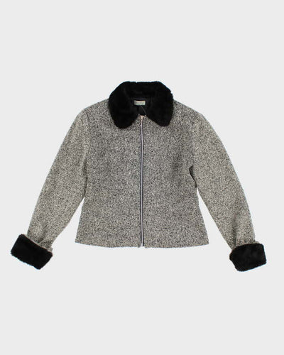 Vintage 90s Vessuti Wool Blend Lightweight Jacket - M