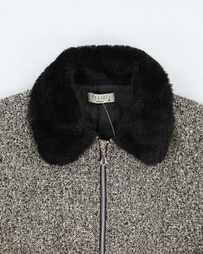 Vintage 90s Vessuti Wool Blend Lightweight Jacket - M