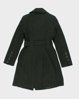 Vintage Y2k 00s Guess Wool  Blend Double Breasted Coat - S