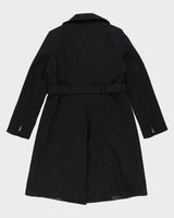 Vintage Y2k 00s Guess Wool Blend Double Breasted Coat - L
