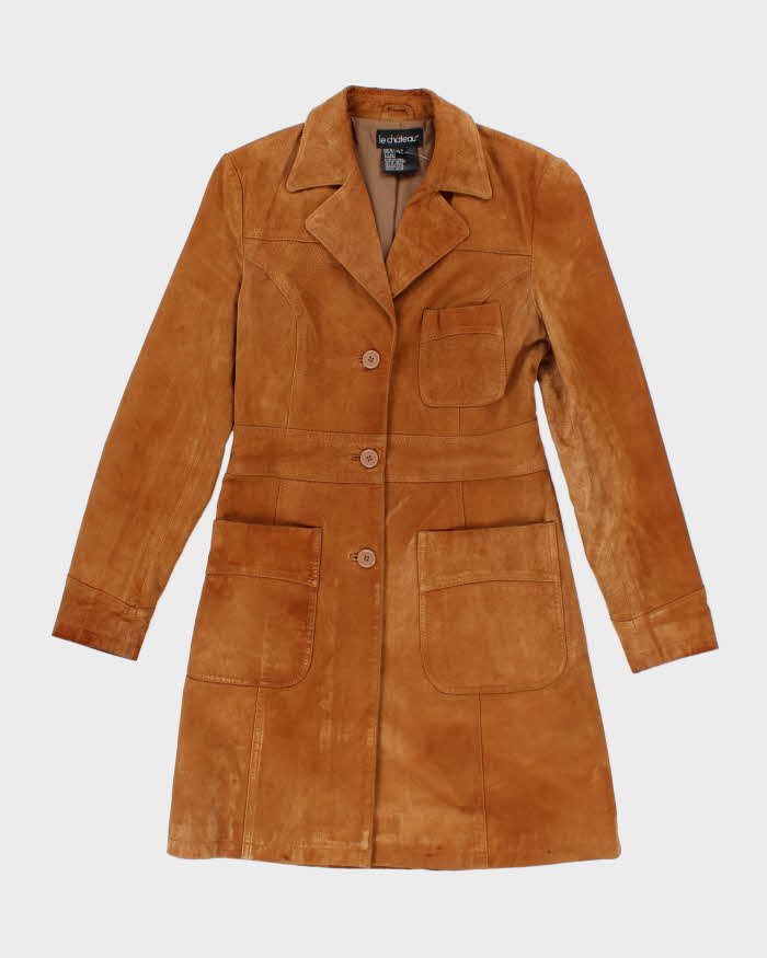 Vintage Le Chateau Suede Jacket - XS