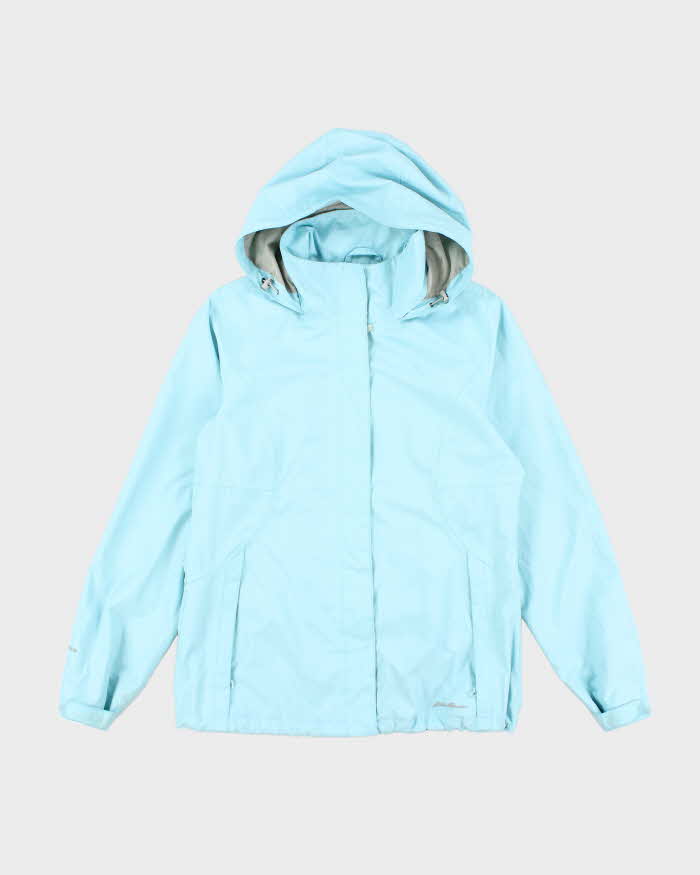 Vintage Eddie Bauer Blue Hooded Anorak - M