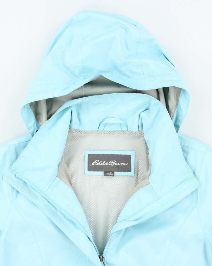 Vintage Eddie Bauer Blue Hooded Anorak - M