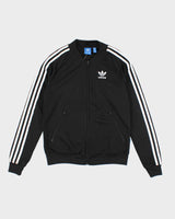 Vintage Women's Y2K Adidas Three Stripe Track Jacket - XS
