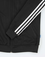 Vintage Women's Y2K Adidas Three Stripe Track Jacket - XS