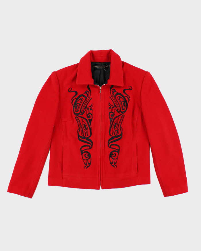 Vintage Dorothy Grant Wool &amp; Cashmere Blend Jacket - L