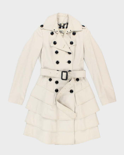 Vintage Burberry Belted Trench Coat - XS