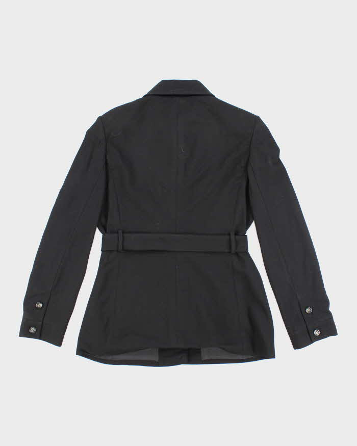 Vintage 90's Women's Iceberg Button Up Wool Blend Belted Jacket - M