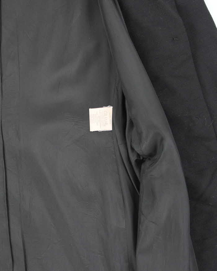 Vintage 90's Women's Iceberg Button Up Wool Blend Belted Jacket - M