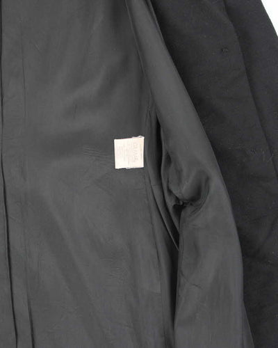 Vintage 90's Women's Iceberg Button Up Wool Blend Belted Jacket - M