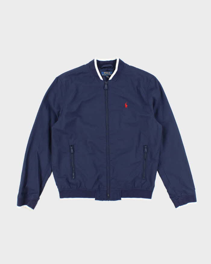 Vintage 90's Women's Ralph Lauren Lightweight Bomber Jacket - L