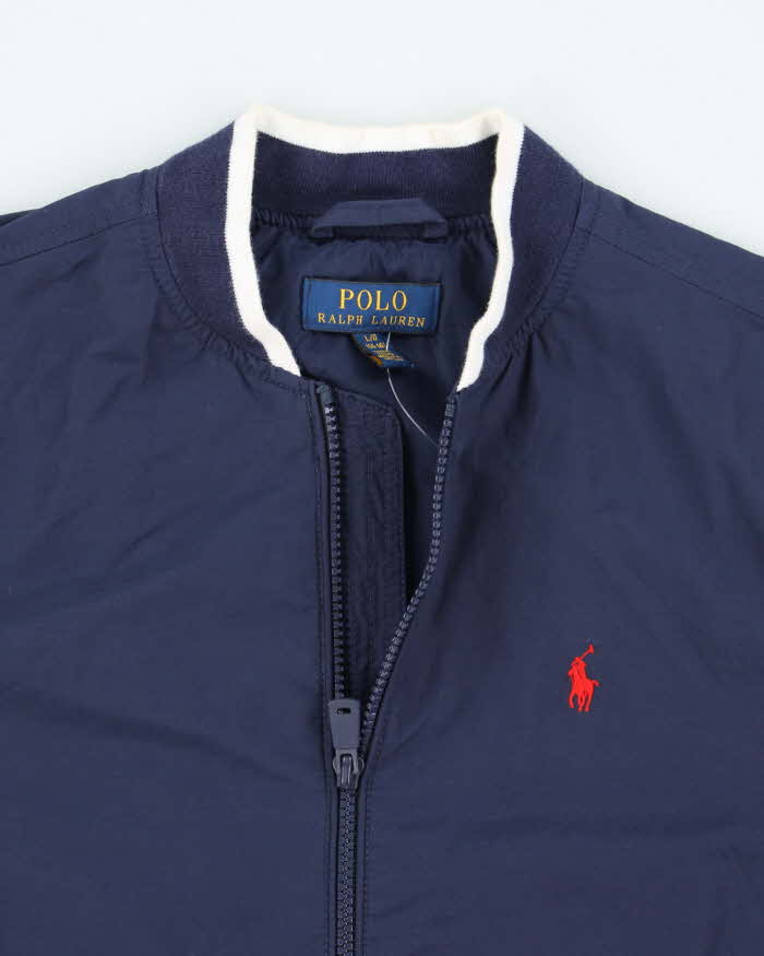 Vintage 90's Women's Ralph Lauren Lightweight Bomber Jacket - L