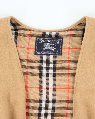 Vintage Burberrys Lambswool Cape - O/S
