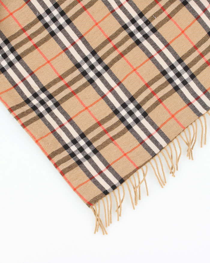 Vintage Burberrys Lambswool Cape - O/S