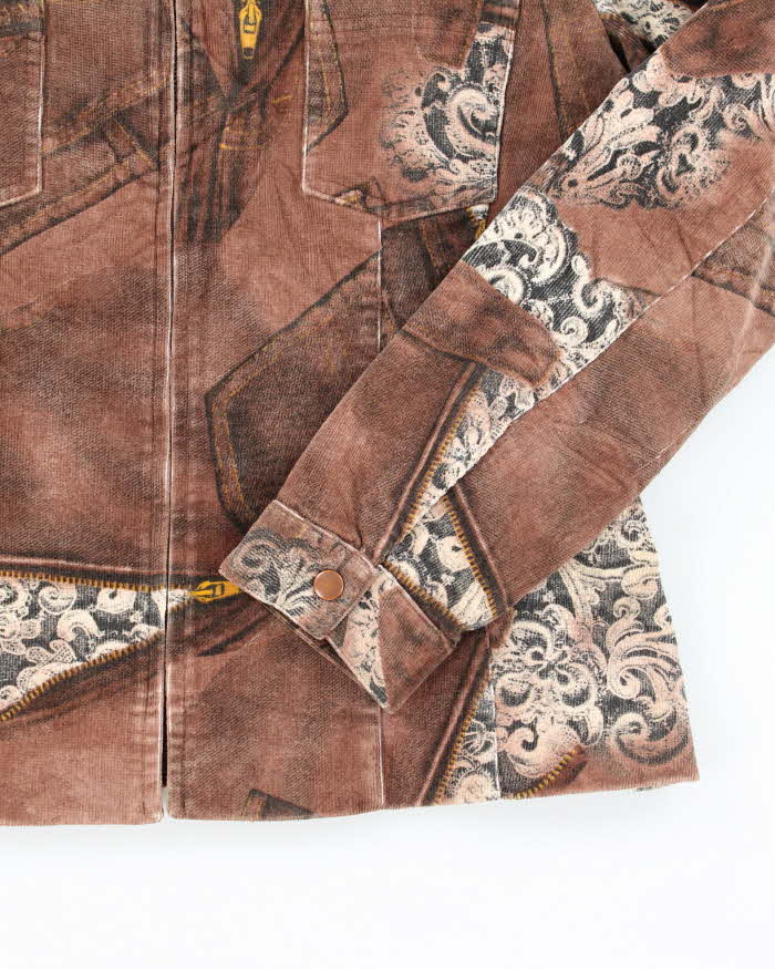 Vintage Y2k 00s Bocetto Zip-Up Jacket - L