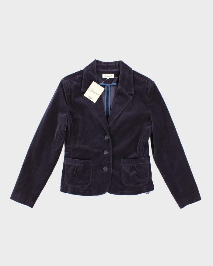 Deadstock Vintage 00s Jessica Velvet Blazer - M