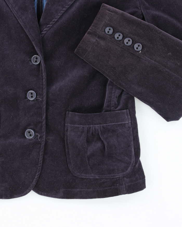Deadstock Vintage 00s Jessica Velvet Blazer - M