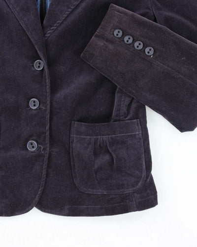 Deadstock Vintage 00s Jessica Velvet Blazer - M