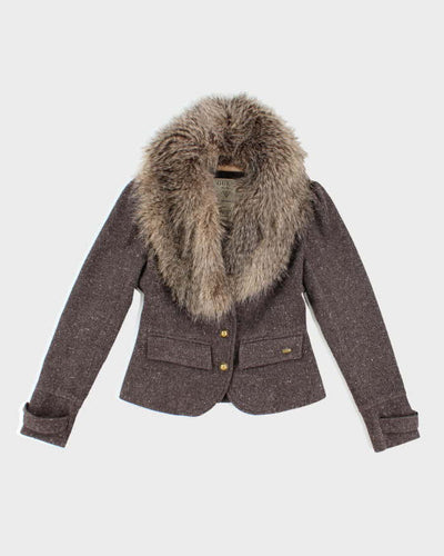 Vintage Y2k 00s Guess Wool Blend Jacket - S