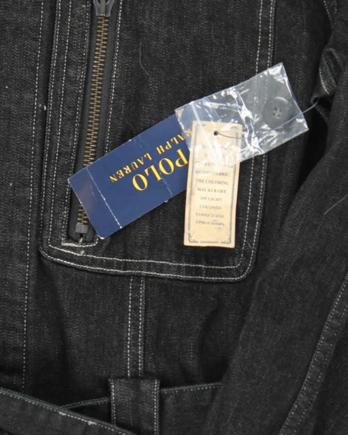 Deadstock Vintage Polo Ralph Lauren Long Denim Jacket - M