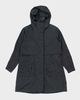 Women's LuluLemon Flower Patterned Lightweight Hooded Parka Jacket - M