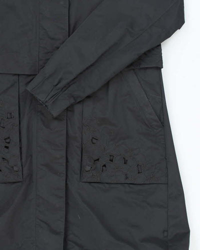 Women's LuluLemon Flower Patterned Lightweight Hooded Parka Jacket - M
