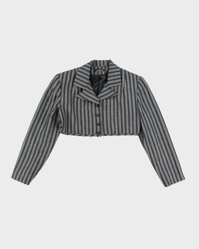 Vintage 90s Limbo Cropped Blazer Jacket - S