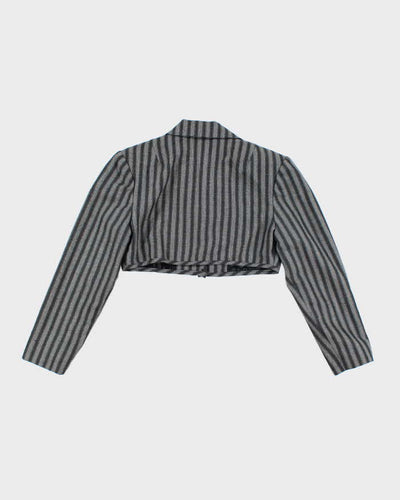 Vintage 90s Limbo Cropped Blazer Jacket - S