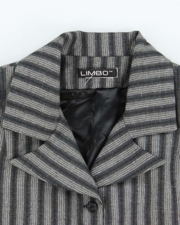 Vintage 90s Limbo Cropped Blazer Jacket - S